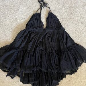 Free People Mini Tie Dress